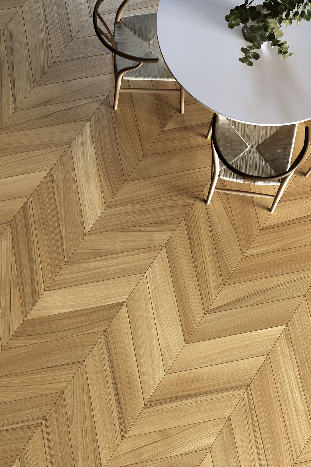 Ceramiche-Coem_Afromosia_Tabacco-Chevron_pavimento-effetto-legno-3