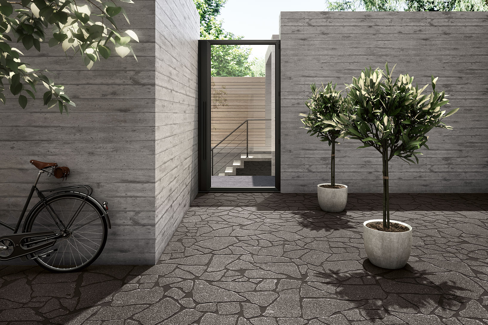 Piastrelle-per-esterno_Ceramiche-Coem_Porfirica_Graphite-Palladiana-1