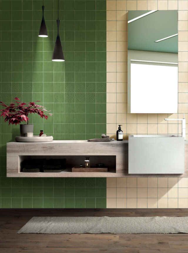 Modern,Interior,Design,Of,Bathroom,With,Wood,Texture,And,Gery